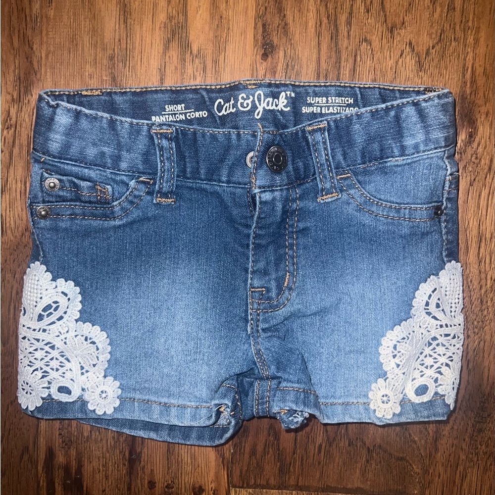 Size 2 blue Jean shorts
